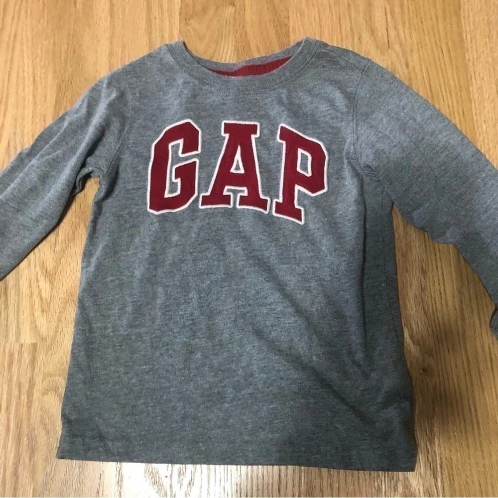 3T Shirt Bundle Long Sleeve Boys Gap Button Down Yellow Blue Gray Kids